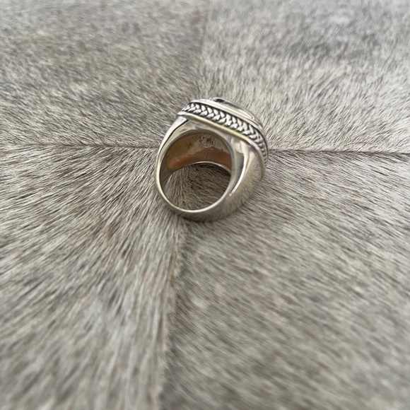 COCKTAIL RING FACETED STONE - Picture 6 of 9